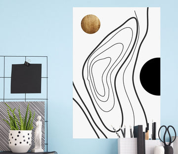 3D Sketch Lines 185 Boris Draschoff Wall Sticker Wallpaper AJ Wallpaper 2 