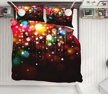 3D Color Aperture 51077 Christmas Quilt Duvet Cover Xmas Bed Pillowcases