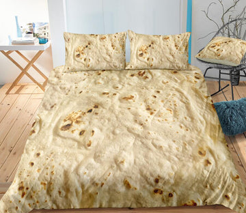 3D Bread 1196 Bed Pillowcases Quilt