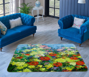 3D Garden Shower 1061 Allan P. Friedlander Rug Non Slip Rug Mat Mat AJ Creativity Home 