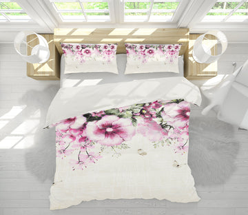 3D Flowers 59086 Bed Pillowcases Quilt