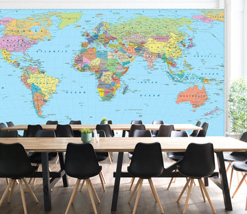 3D Map 58164 Wall Murals