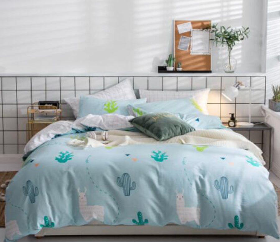 3D Cactus 16054 Bed Pillowcases Quilt