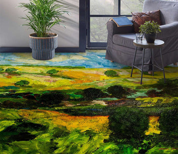 3D Grass Trees 9631 Allan P. Friedlander Floor Mural