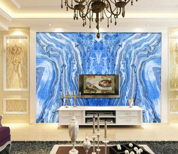 3D Blue Texture WC290 Wall Murals
