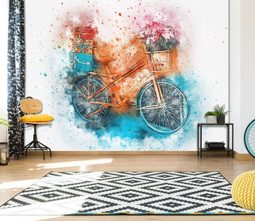 3D Bicycle 923 Vehicle Wall Murals Wallpaper AJ Wallpaper 2 
