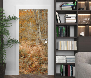 3D Autumn Mountain 5109 Assaf Frank Door Mural
