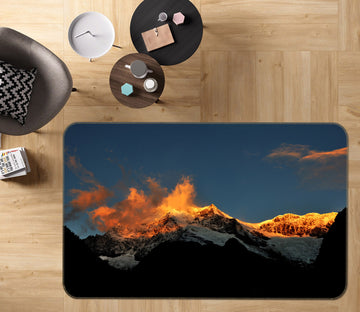 3D Mountains 31159 Non Slip Rug Mat