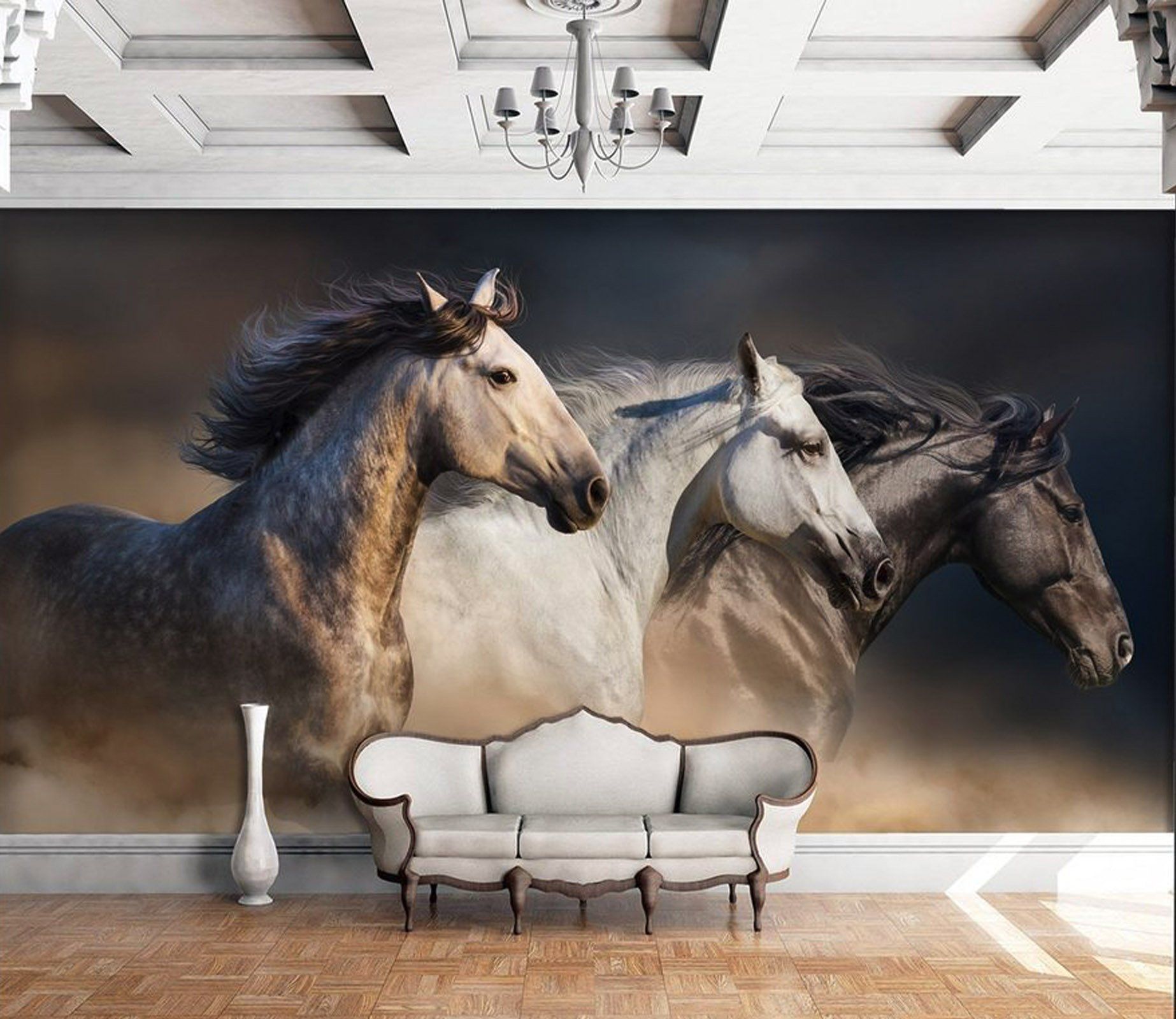 3D Handsome Horse 021 Wallpaper AJ Wallpaper 