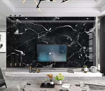 3D Striped Black 1219 Wall Murals Wallpaper AJ Wallpaper 2 