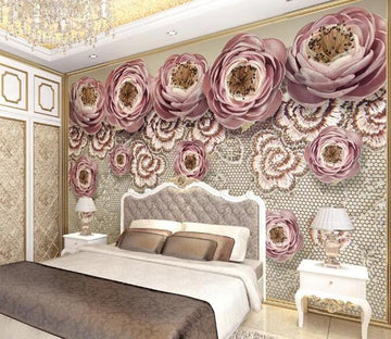 3D Flower 1291 Wall Murals Wallpaper AJ Wallpaper 2 