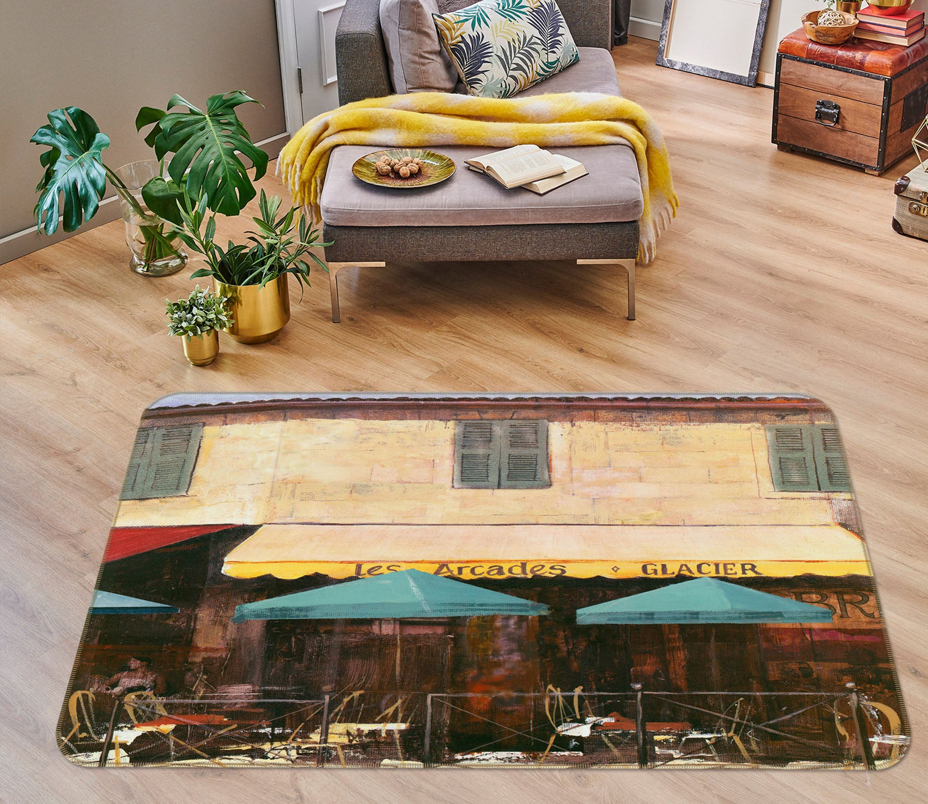 3D Street Shop 32059 Non Slip Rug Mat