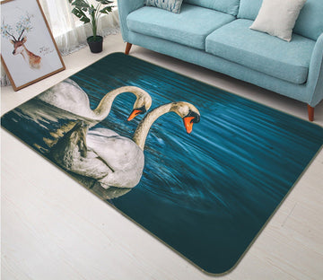3D Goose 634 Animal Non Slip Rug Mat Mat AJ Creativity Home 