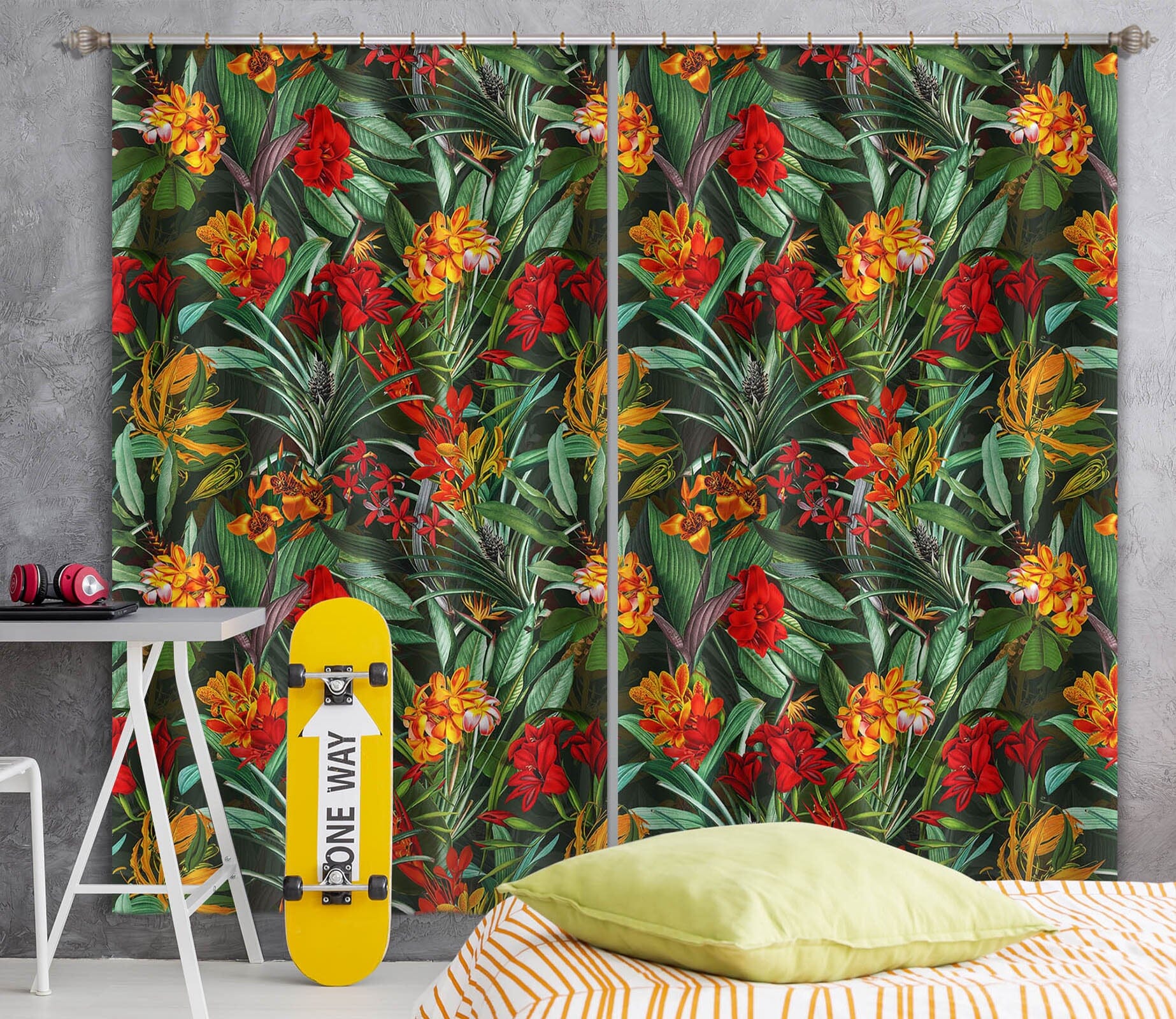 3D Beautiful Manor 119 Uta Naumann Curtain Curtains Drapes Curtains AJ Creativity Home 