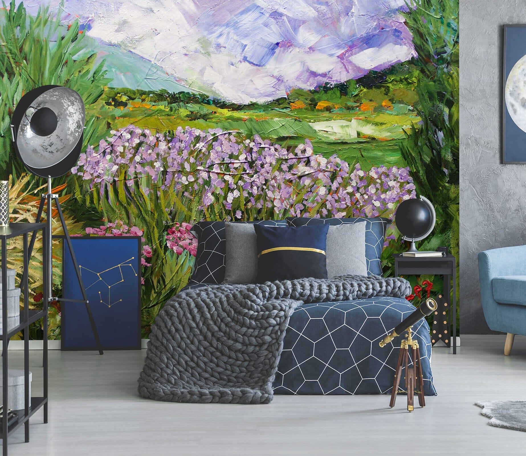 3D Wildflower Aroma 235 Allan P. Friedlander Wall Mural Wall Murals Wallpaper AJ Wallpaper 2 