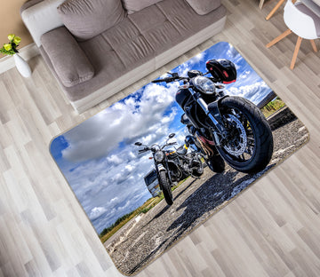 3D Motorcycle 68063 Vehicle Non Slip Rug Mat