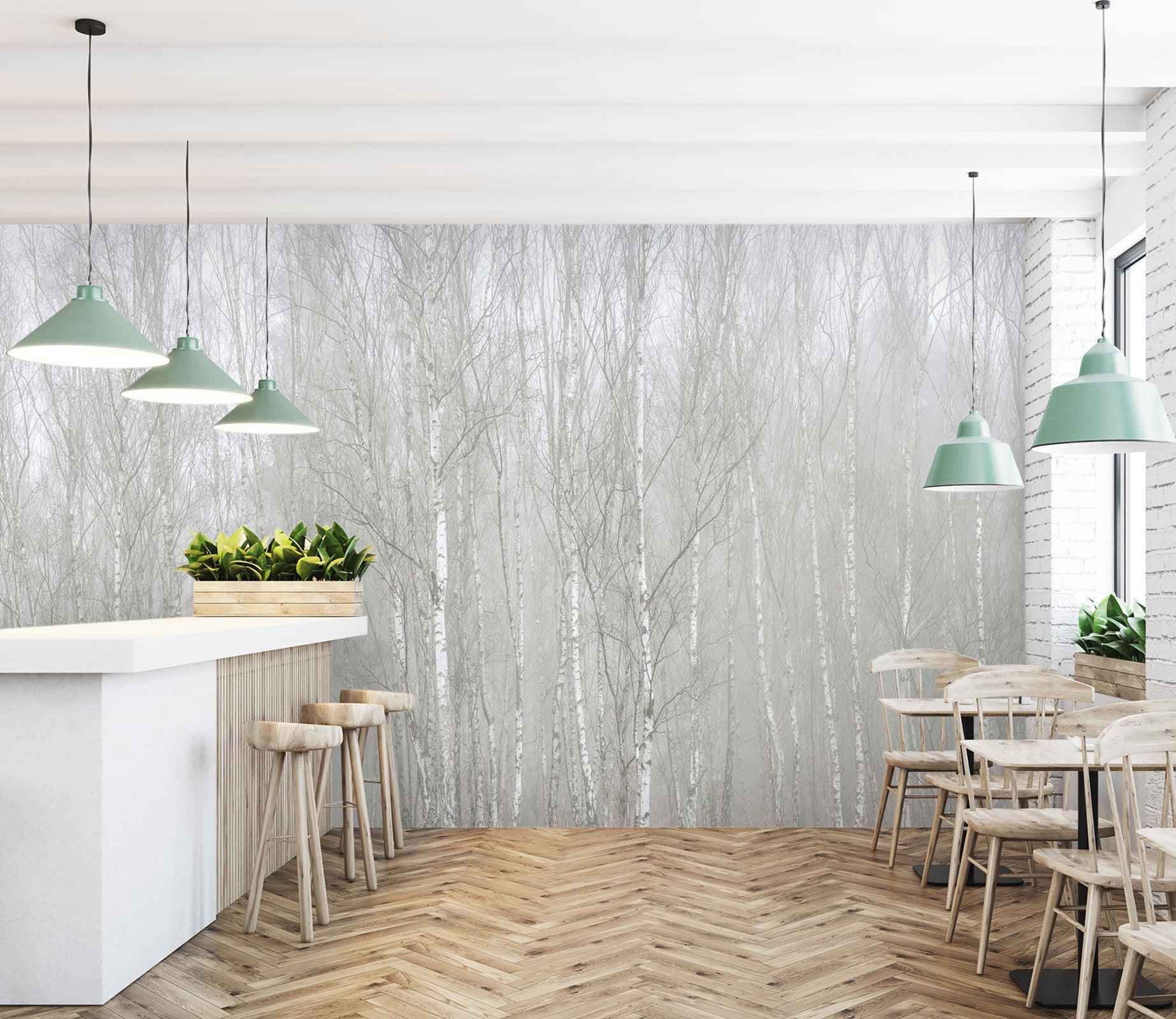 3D Forest Branches 6282 Assaf Frank Wall Mural Wall Murals