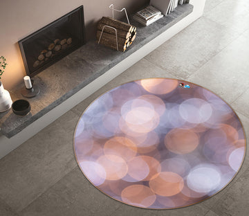 3D Aperture 64088 Round Non Slip Rug Mat