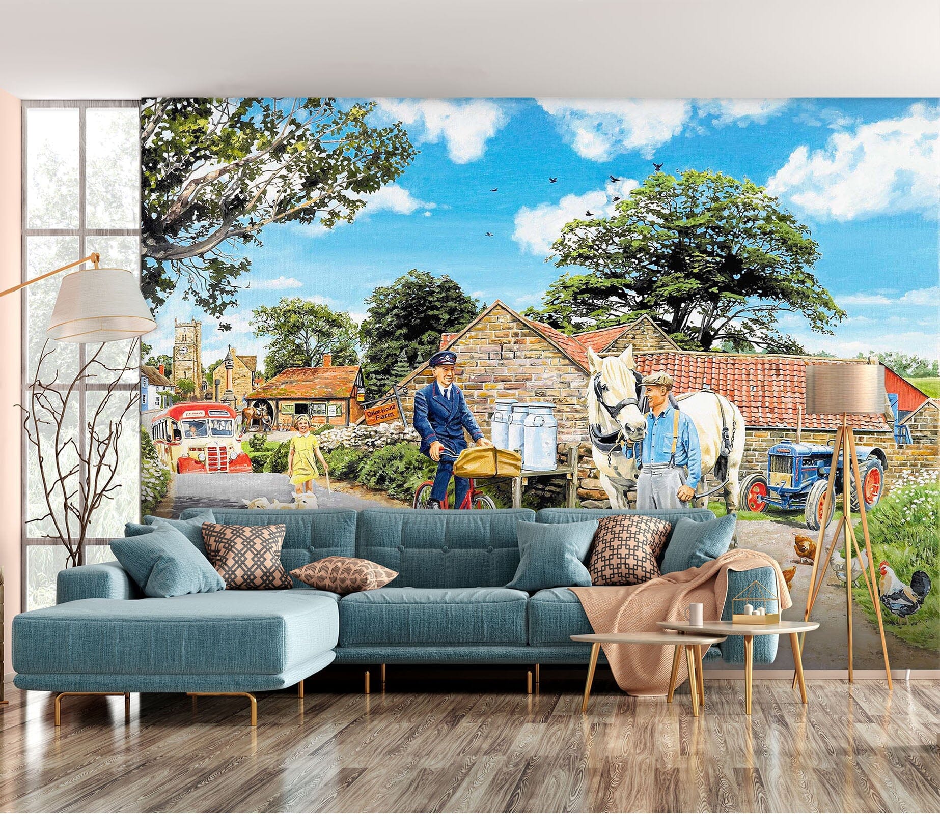 3D Post For The Farm 1046 Trevor Mitchell Wall Mural Wall Murals Wallpaper AJ Wallpaper 2 