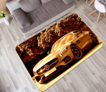 3D Sports Car 42007 Vehicle Non Slip Rug Mat
