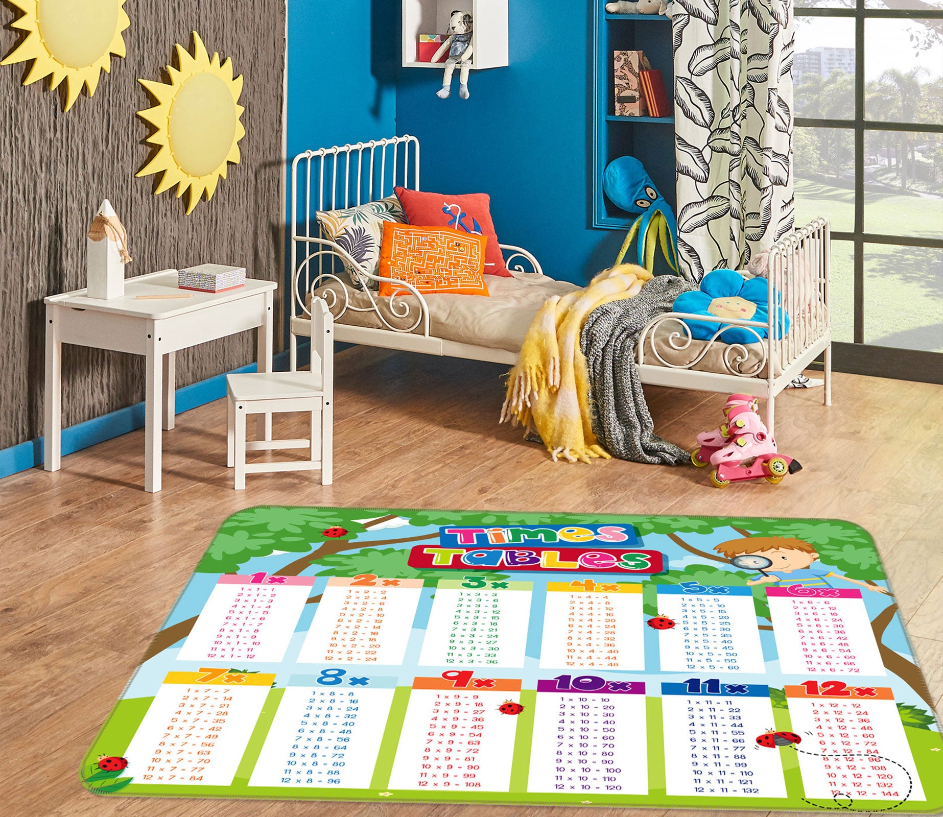 3D Child Learn 77157 Non Slip Rug Mat