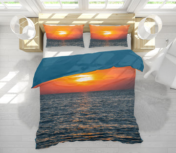 3D Sea Surface Sunlight 16052 Bed Pillowcases Quilt