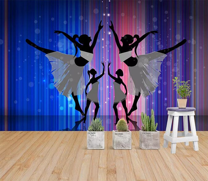 3D Girl Dance 2529 Wall Murals Wallpaper AJ Wallpaper 2 