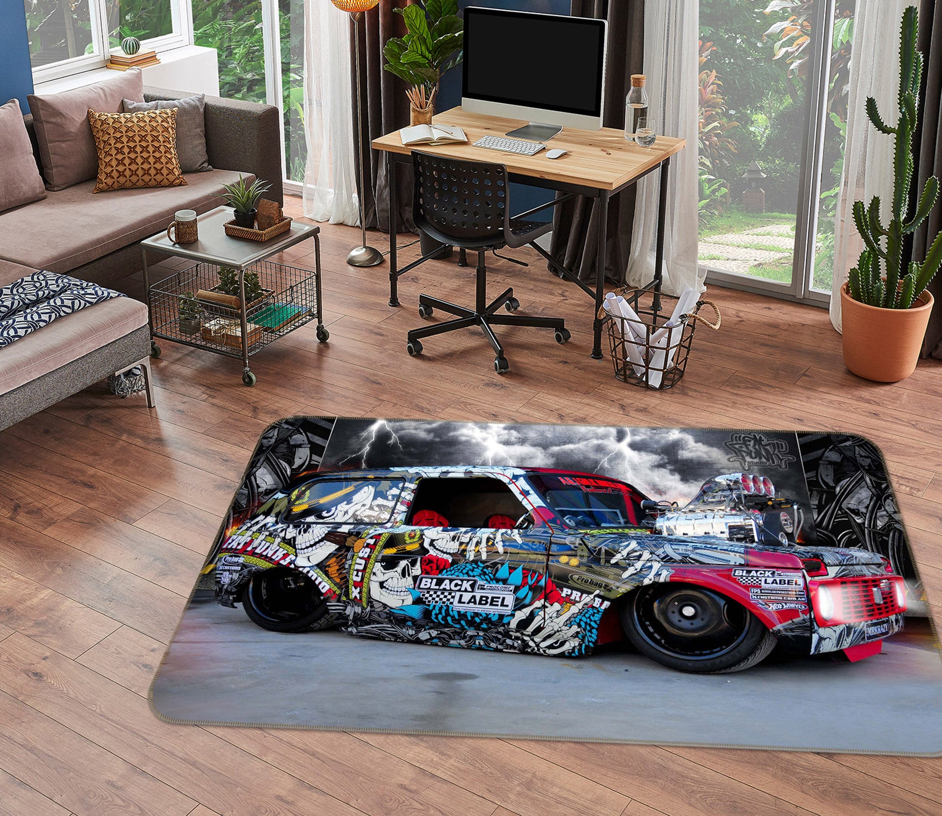 3D Sticker Car 38240 Vehicle Non Slip Rug Mat