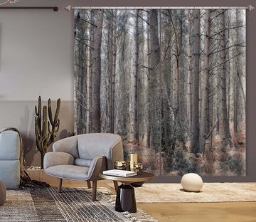 3D Tall Tree 6408 Assaf Frank Curtain Curtains Drapes