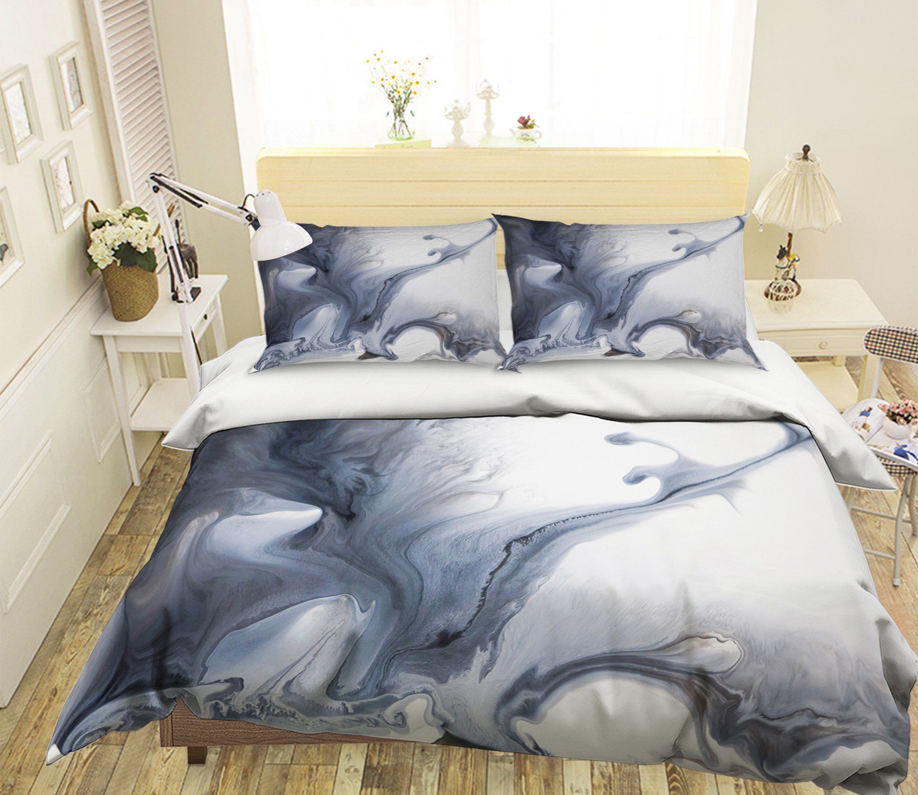 3D Abstract Spark 073 Bed Pillowcases Quilt Wallpaper AJ Wallpaper 
