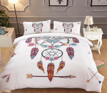 3D Indian Dream Catcher 5064 Bed Pillowcases Quilt