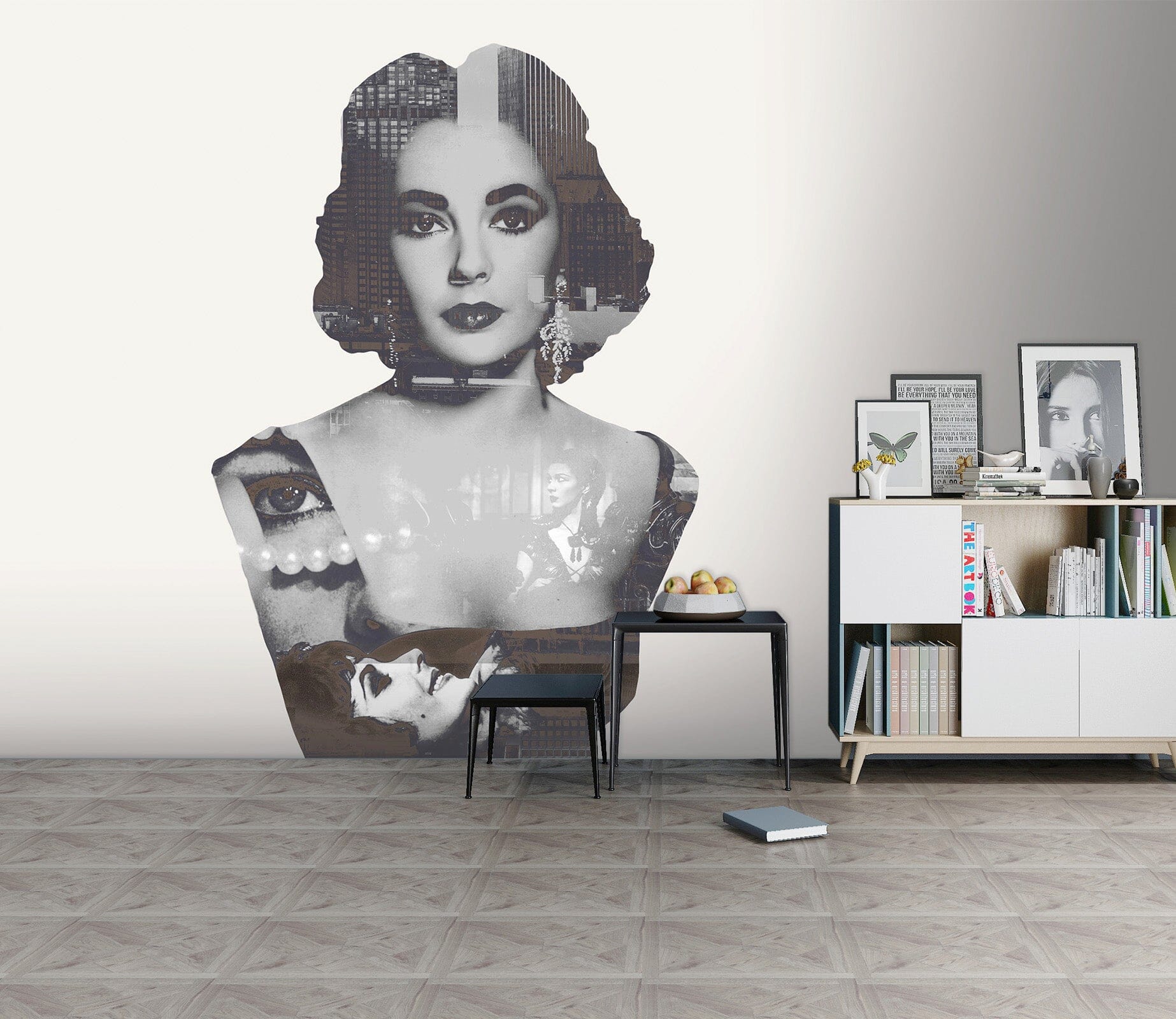 3D Gelizabethtaylor 1404 Marco Cavazzana Wall Mural Wall Murals Wallpaper AJ Wallpaper 2 