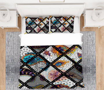 3D Diamond 14086 Bed Pillowcases Quilt