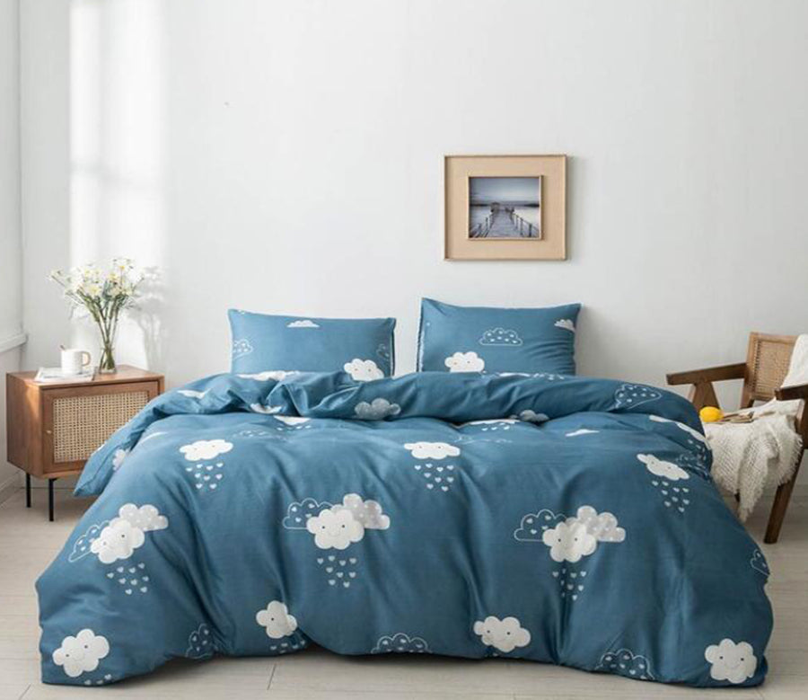 3D Clouds 7083 Bed Pillowcases Quilt