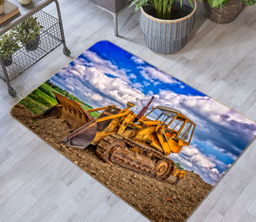 3D Excavator 38205 Vehicle Non Slip Rug Mat