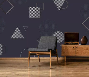 3D Minimalistic Geometry 3024 Wall Murals Wallpaper AJ Wallpaper 2 