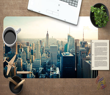 3D City Building 17076 Desk Mat