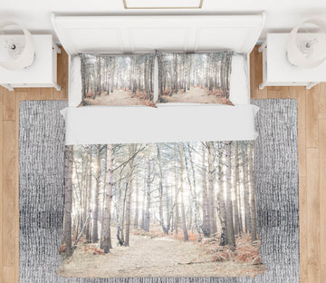 3D Winter Forest 7209 Assaf Frank Bedding Bed Pillowcases Quilt Cover Duvet Cover
