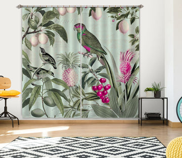 3D Fruit Paradise 058 Andrea haase Curtain Curtains Drapes Curtains AJ Creativity Home 