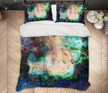3D Green 12167 Bed Pillowcases Quilt