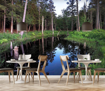 3D Forest River 102 Jerry LoFaro Wall Mural Wall Murals Wallpaper AJ Wallpaper 2 