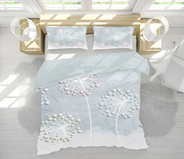3D Dandelion 12096 Bed Pillowcases Quilt