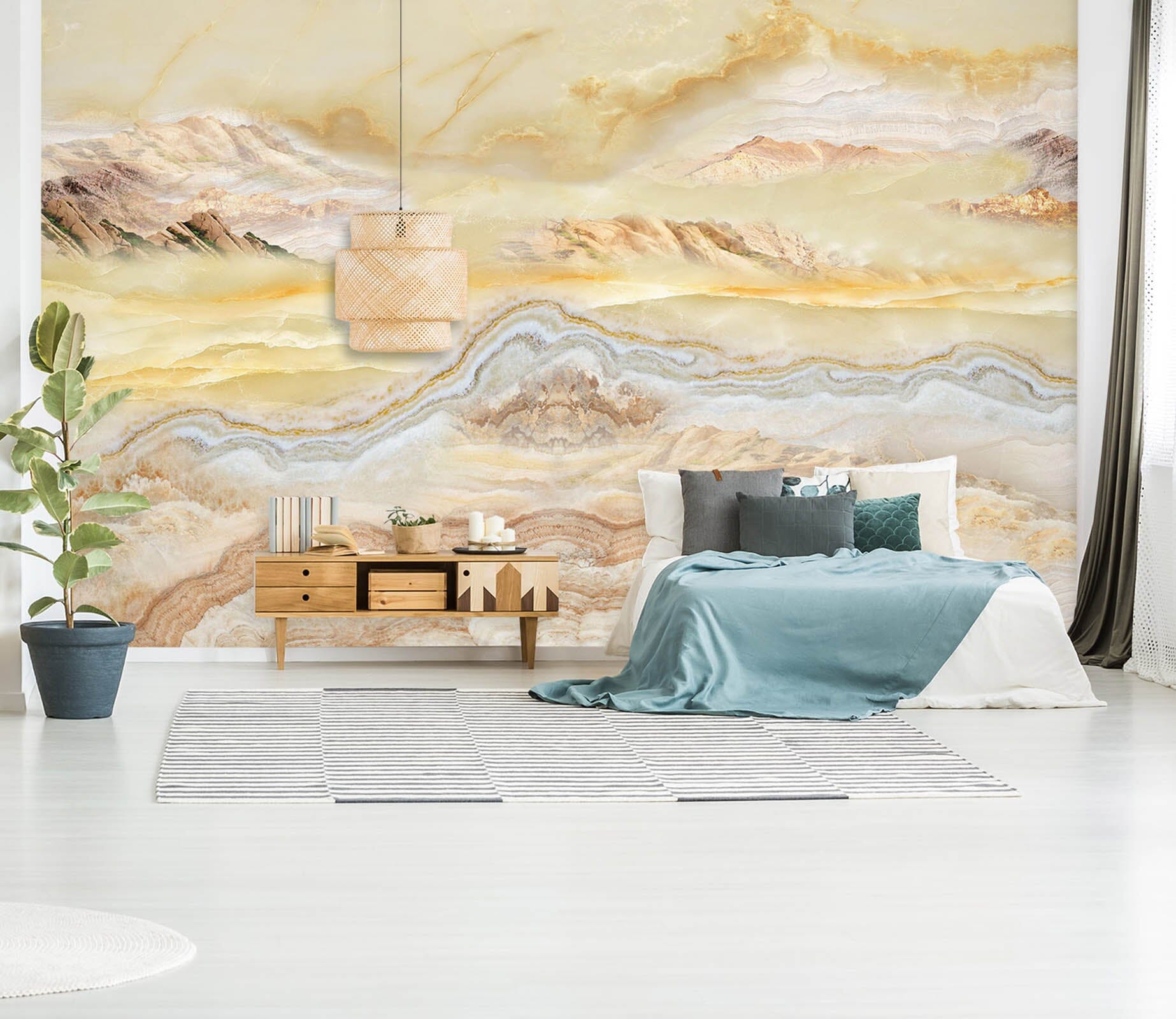 3D Valley River 1513 Wall Murals Wallpaper AJ Wallpaper 2 