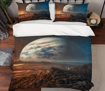 3D Earth 60126 Bed Pillowcases Quilt