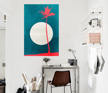 3D Moon Tree 121 Boris Draschoff Wall Sticker Wallpaper AJ Wallpaper 2 