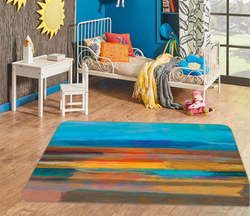 3D Beautiful Sunset 1037 Michael Tienhaara Rug Non Slip Rug Mat Mat AJ Creativity Home 