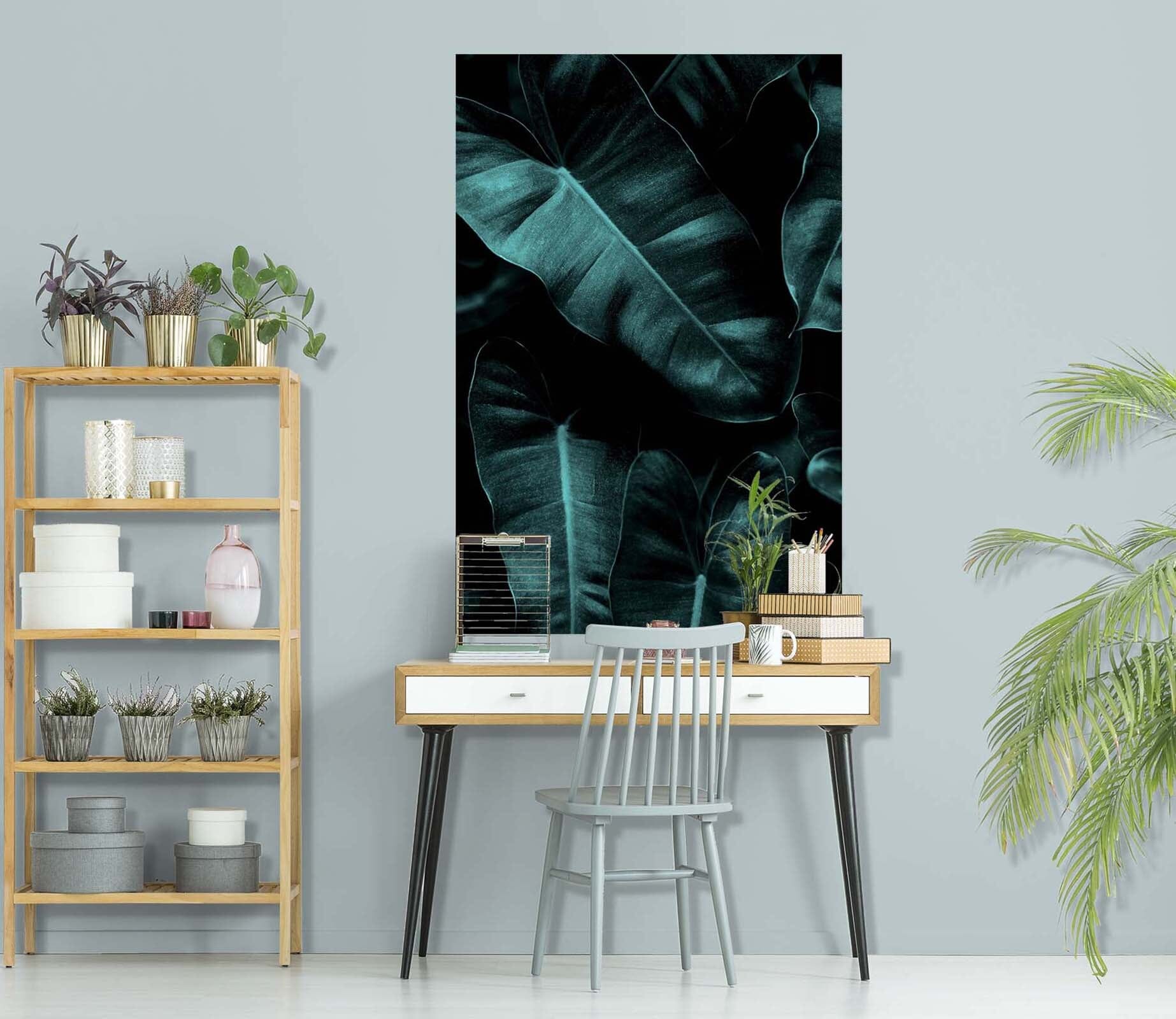 3D Night Leaves 221 Boris Draschoff Wall Sticker Wallpaper AJ Wallpaper 2 