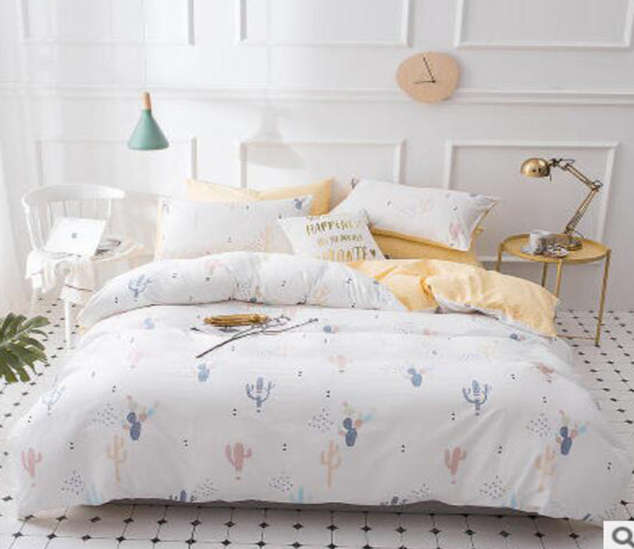 3D Cactus 17089 Bed Pillowcases Quilt