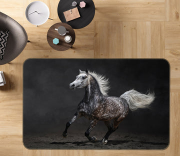 3D Ceramic Horse 091 Animal Non Slip Rug Mat