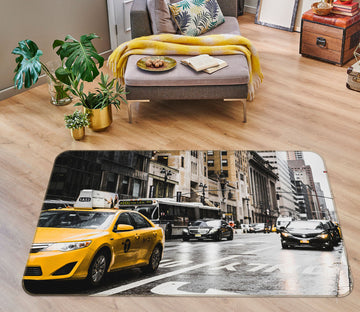 3D City Street Vehicle 42110 Vehicle Non Slip Rug Mat